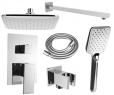 Mexen Uno DR62 sissepaigaldatav dušikomplekt, kroom - 71435DR62-00