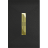 Mexen Toro rechteckige Duschwanne SMC 140 x 80 cm, schwarz, goldene Abdeckung - 43708014-G