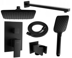 Mexen Uno DR62 Unterputz-Duschset, schwarz - 71435DR62-70