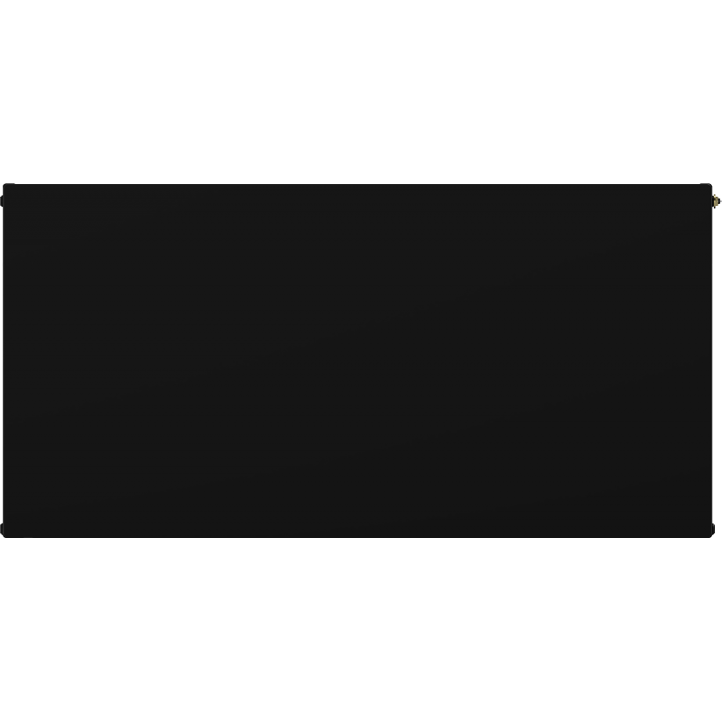 Mexen Flat CCF33 flat radiator 500 x 400 mm, bottom centre connection, 760 W, black - W6C33F-050-040-70