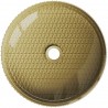 Mexen Aura Glaswaschbecken auf der Arbeitsplatte 39 x 39 cm, gold - 24013950