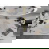 Mexen Aura glazen opzetwastafel 39 x 39 cm, mat glas - 24013930