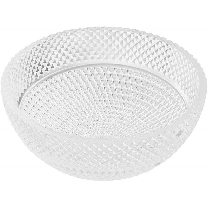 Mexen Dora fregadero de vidrio sobre encimera 34 x 34 cm, transparente - 24113400