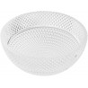 Mexen Dora lavabo de vidrio sobre encimera 34 x 34 cm, transparente - 24113400