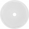 Mexen Dora lavabo de vidrio sobre encimera 34 x 34 cm, transparente - 24113400