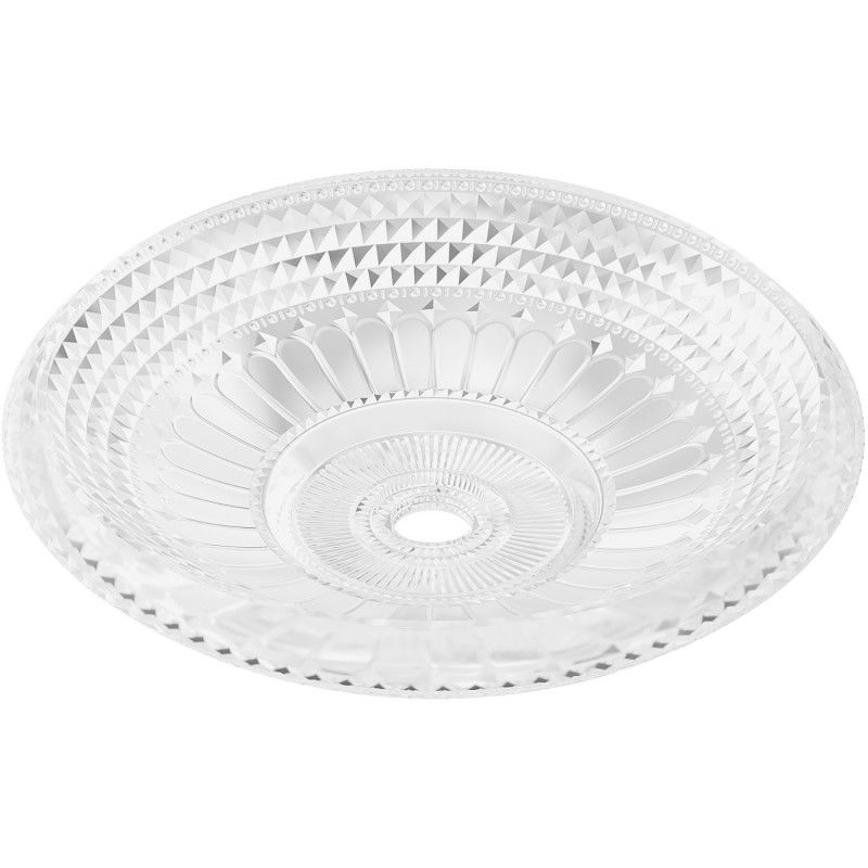 Mexen Heba lavabo en verre sur comptoir 45 x 45 cm, transparent - 24064500