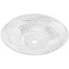 Mexen Heba glazen opzetwastafel 45 x 45 cm, transparant - 24064500