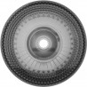 Mexen Heba lavabo sobre encimera de vidrio 45 x 45 cm, negro - 24064570