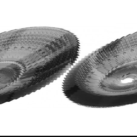 Mexen Heba svart glashandfat ovanpå bänkskiva 45 x 45 cm - 24064570