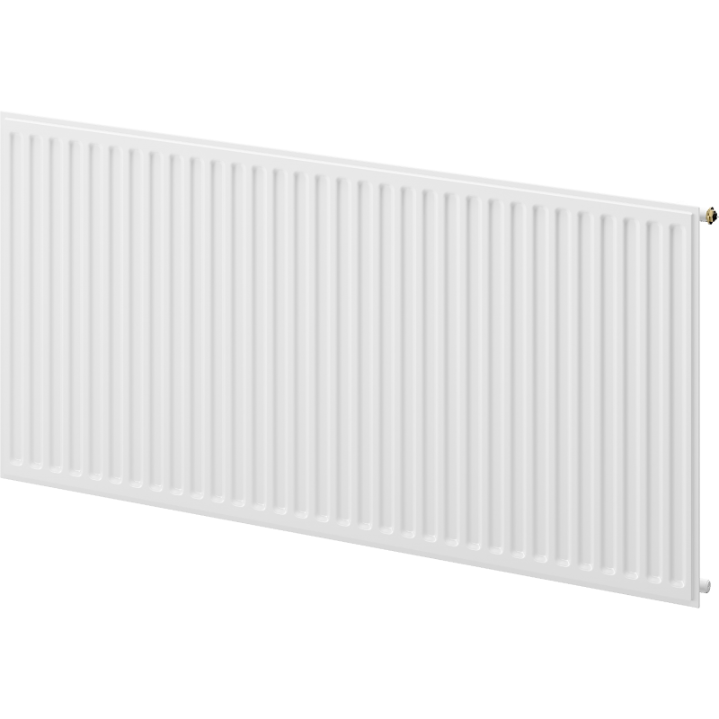 Mexen CVH10 Higienski ploščati radiator 300 x 700 mm, spodnji priključek, 232 W, bel - W610H-030-070-00
