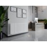 Mexen CVH10 Hygiene Plattenheizkörper 400 x 600 mm, untere Anschlüsse, 259 W, weiß - W610H-040-060-00