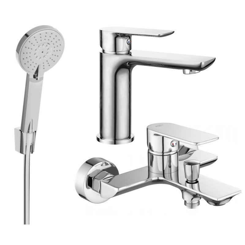 Mexen Alfa R40 Bathtub Set, Chrome - 745703R40-00