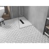 Receveur rectangulaire Mexen Toro SMC 140 x 90 cm, blanc, cache noir - 43109014-B