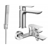 Mexen Alfa R72 Badezimmerset, Chrom - 745703R72-00