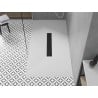Bac à douche rectangulaire Mexen Toro SMC 170 x 90 cm, blanc, cache noir - 43109017-B