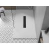 Mexen Toro receveur de douche rectangulaire SMC 170 x 90 cm, blanc, cache noir - 43109017-B