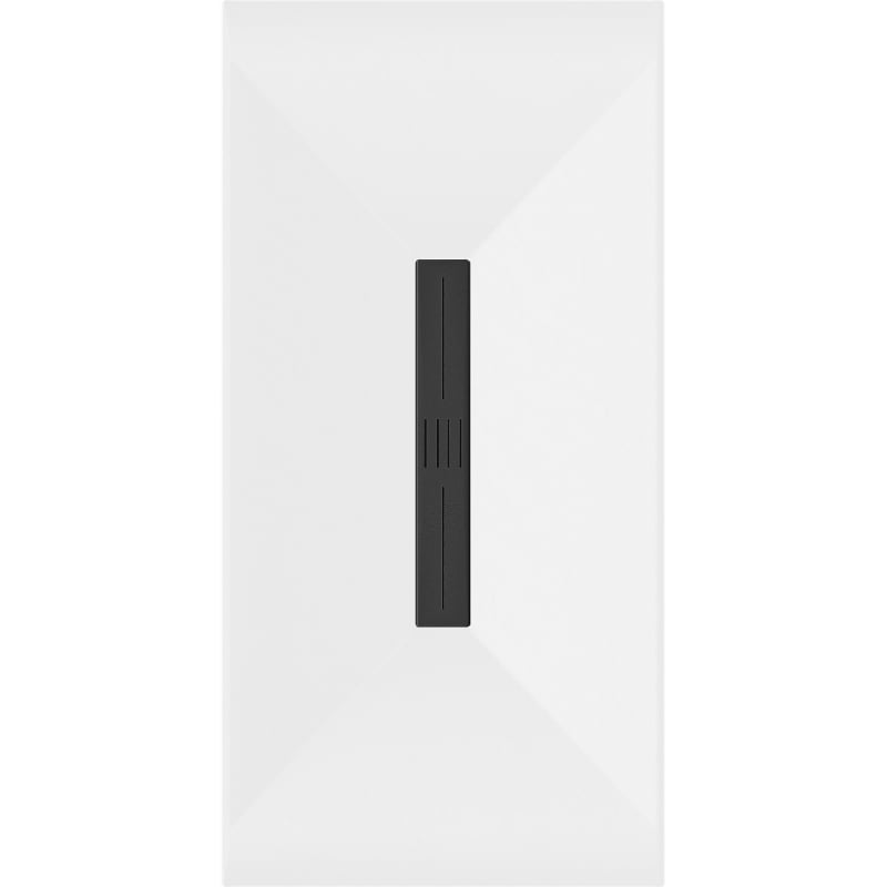 Mexen Toro rectangular shower tray SMC 200 x 90 cm, white, black cover - 43109020-B