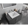 Mexen Atena lavabo da incasso 41 x 41 cm, bianco - 25014100