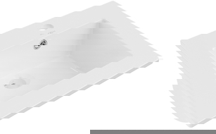 Mexen Atena lavatório embutido na bancada 41 x 41 cm, branco - 25014100