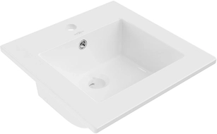 Mexen Atena työtasoon upotettu pesuallas 41 x 41 cm, valkoinen - 25014100