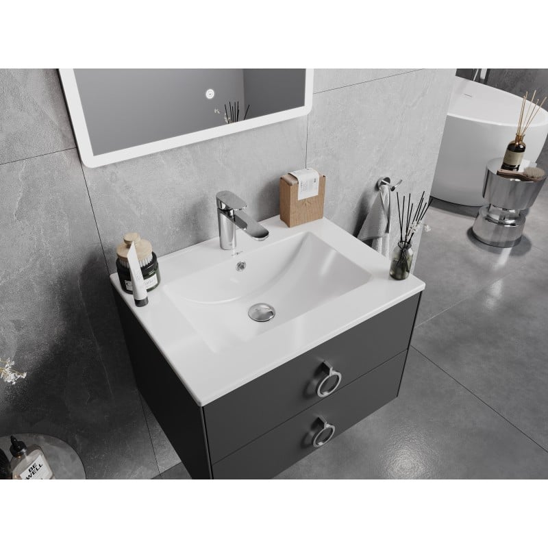 Mexen Atena built-in washbasin 61 x 46 cm, white - 25016000