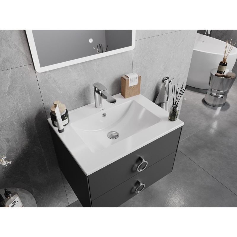 Mexen Atena Einbaubecken 61 x 46 cm, weiß - 25016000