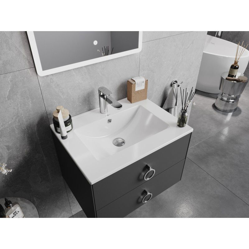 Mexen Atena lavabo encastré dans le plan 61 x 46 cm, blanc - 25016000
