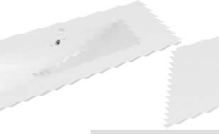 Mexen Atena lavabo encastré dans le plan 71 x 46 cm, blanc - 25017000