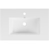 Mexen Atena inbouw wastafelblad 71 x 46 cm, wit - 25017000
