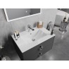 Mexen Atena inbouw wastafelblad 71 x 46 cm, wit - 25017000