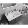 Mexen Atena lavabo empotrado en encimera 71 x 46 cm, blanco - 25017000