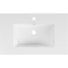 Mexen Atena lavabo empotrado en encimera de 76 x 46 cm, blanco - 25017500