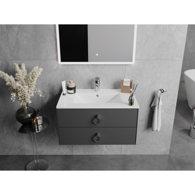 Mexen Atena umivaonik umetnut u ploču 76 x 46 cm, bijeli - 25017500
