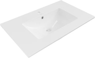 Mexen Atena recessed sink 76 x 46 cm, white - 25017500