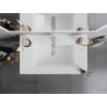 Mexen Atena ingebouwde wastafel 80 x 46 cm, wit - 25018000