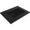 Mexen Atena Einbauwaschbecken in die Arbeitsplatte 61 x 46 cm, schwarz matt - 25016070