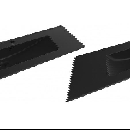 Mexen Atena lavatório de encastrar 81 x 46 cm, preto mate - 25018070