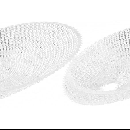 Mexen Olza glas tvättställ ovanpå bänkskiva 42 x 42 cm, transparent - 24094200