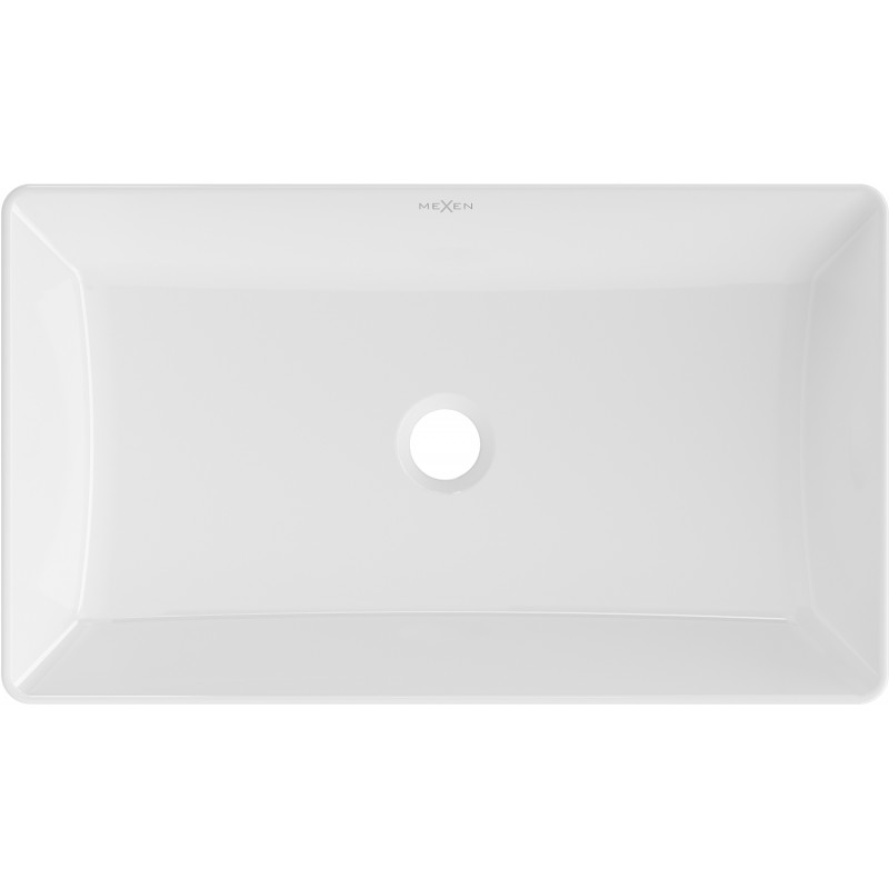 Mexen Nadia lavabo de encimera 62 x 35 cm, blanco - 21616000