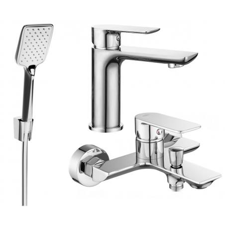 Mexen Alfa R62 juego de bañera, cromo - 745703R62-00