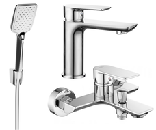 Mexen Alfa R62 vannikomplekt, kroom - 745703R62-00
