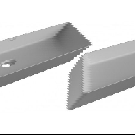 Mexen Nadia countertop washbasin 62 x 35 cm, light grey matte - 21616061