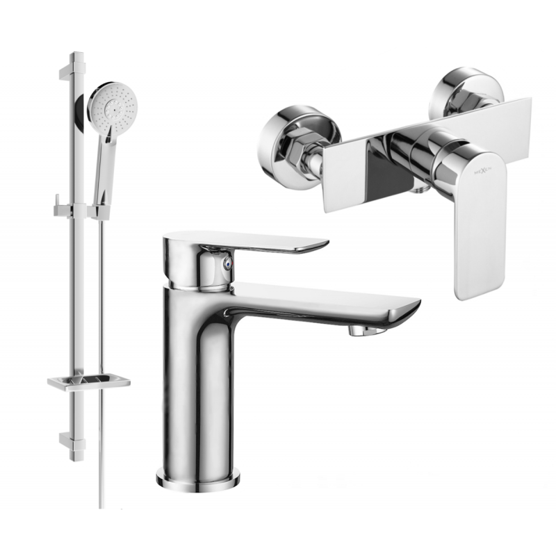 Mexen Alfa DQ40 doucheset, chroom - 745704DQ40-00