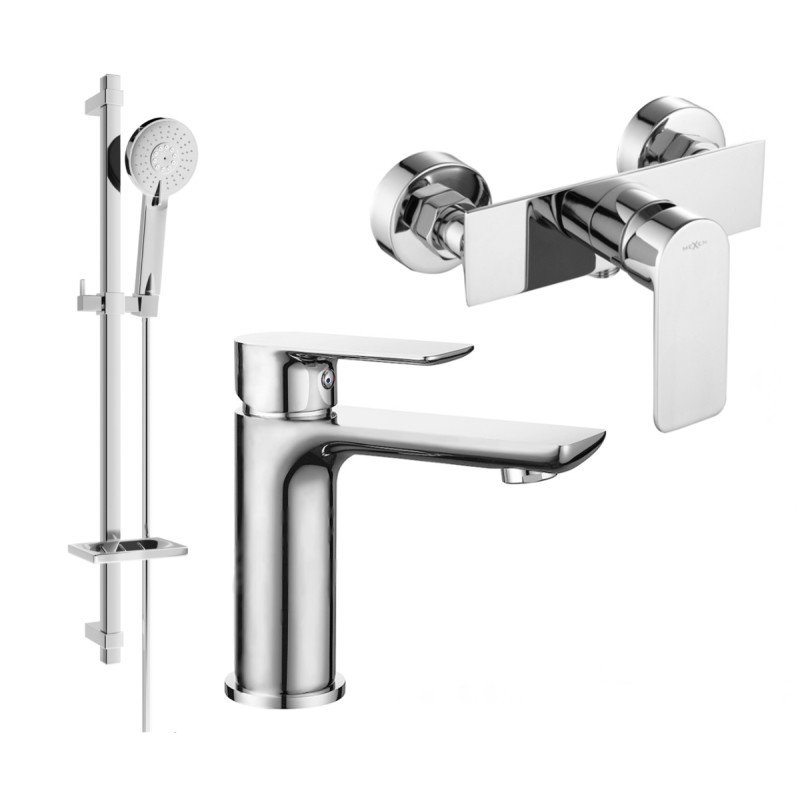 Mexen Alfa DQ40 dušikomplekt, kroom - 745704DQ40-00