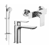 Mexen Alfa DQ40 doucheset, chroom - 745704DQ40-00