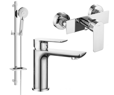 Mexen Alfa DQ40 douche set, chroom - 745704DQ40-00