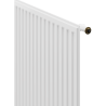 Mexen CVH10 Hygiene Heizkörper Plattenheizkörper 900 x 1500 mm, Unteranschluss, 1340 W, weiß - W610H-090-150-00