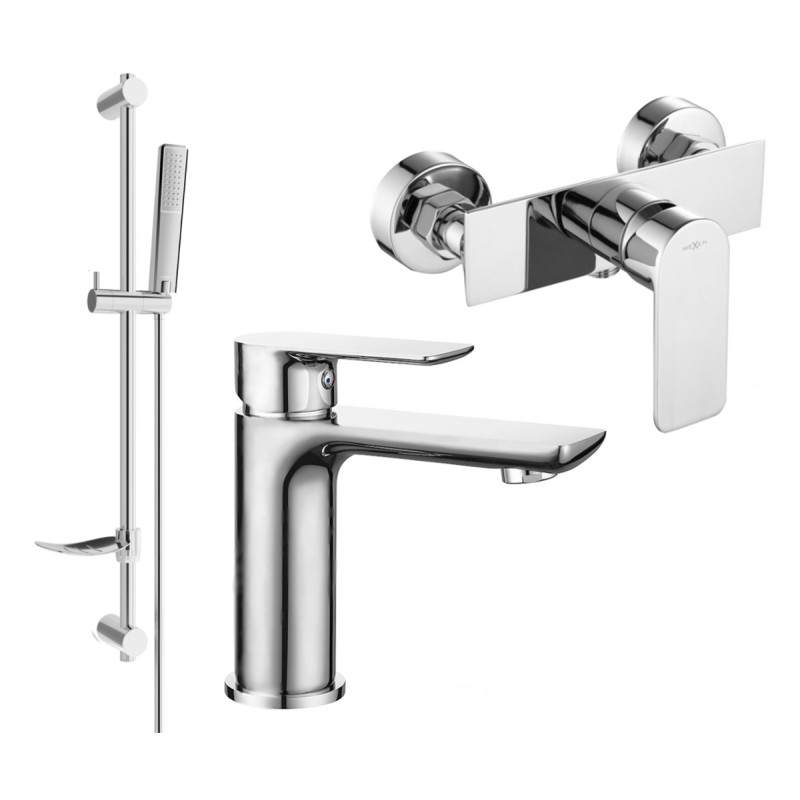 Mexen Alfa DF72 dušikomplekt, kroom - 745704DF72-00