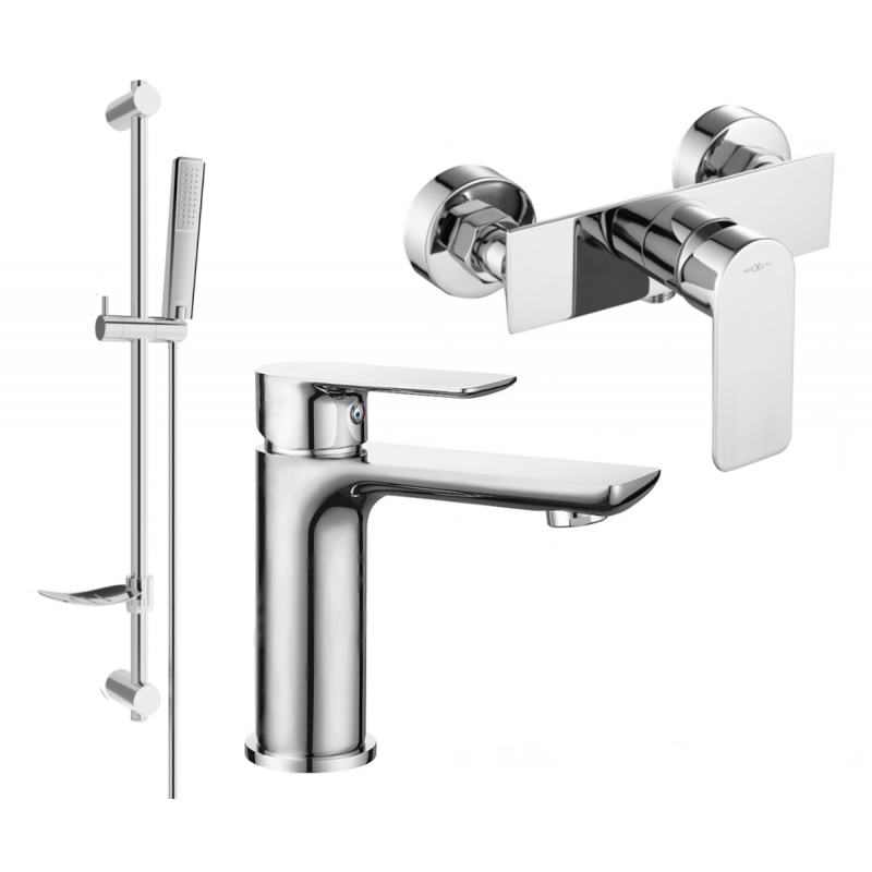 Mexen Alfa DF72 Shower Set, Chrome - 745704DF72-00