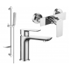 Mexen Alfa DF72 dušikomplekt, kroom - 745704DF72-00